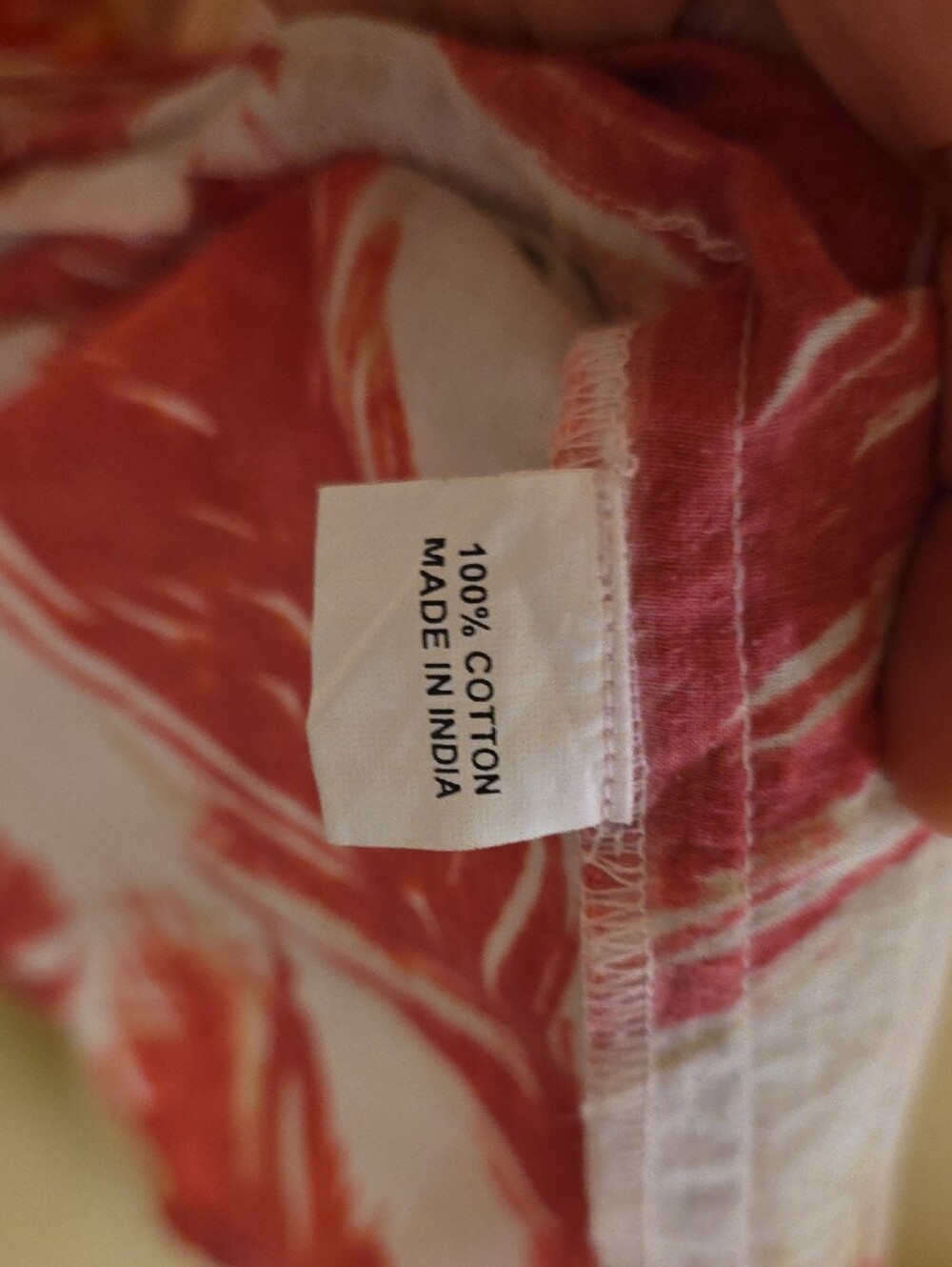 BINDU Red Feather Print Maxi Dress - Picture 3 of 5